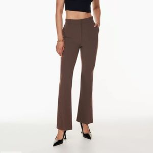 Aritzia Babaton Program Pant in Coffee Bean